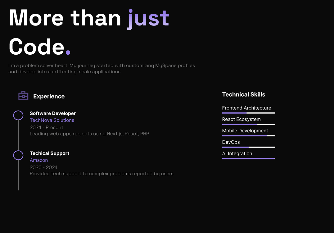 Project screenshot